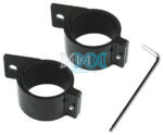 Spot Light Bracket Set 76mm Black