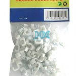 Cable Clip Square 8mm (100 pieces)