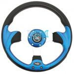 Steering Wheel Blue Polyeurathane