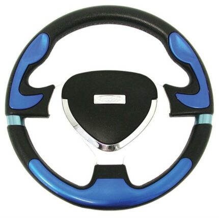 Steering Wheel Blue Polyeurathane