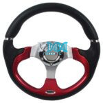 Steering Wheel Red Polyeurathane
