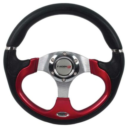 Steering Wheel Red Polyeurathane