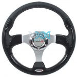 Pvc Steering Wheel Black
