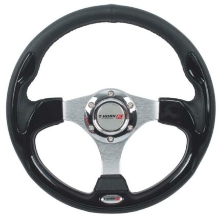 Pvc Steering Wheel Black