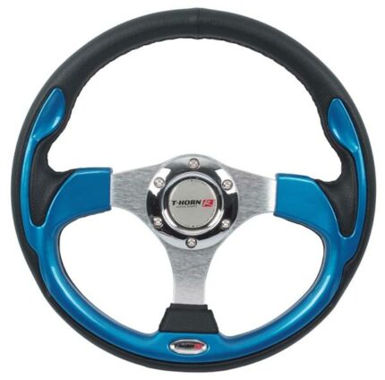 Pvc Steering Wheel Blue