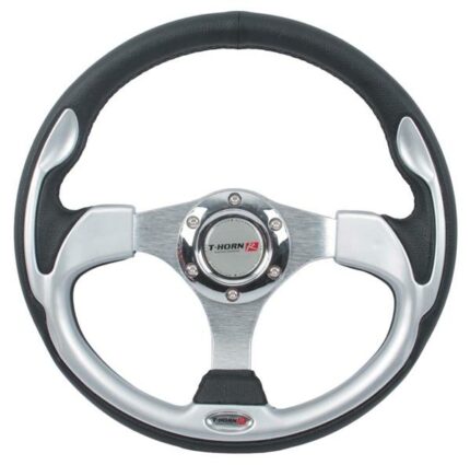 Pvc Steering Wheel Grey