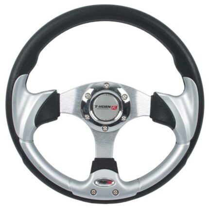 DISCONTINUED - Steering Wheel Silver Polyeurathane