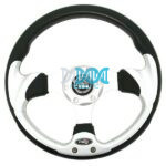 Steering Wheel Silver Polyeurathane