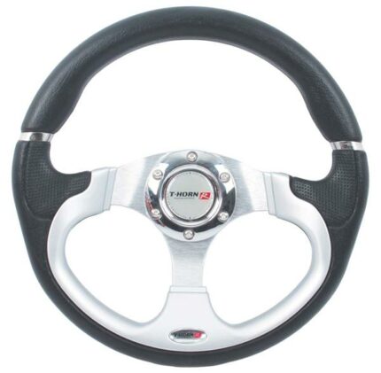 Steering Wheel Silver Polyeurathane