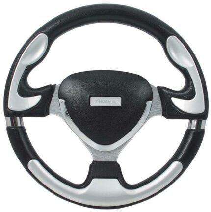 DISCONTINUED - Steering Wheel Silver Polyeurathane