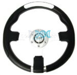 Steering Wheel Silver Polyeurathane