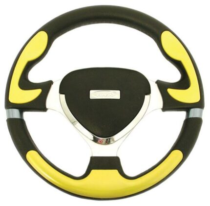 Steering Wheel Yellow Polyeurathane
