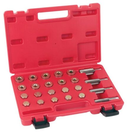 Sump Plug And Rethreading Kit 20 Piece