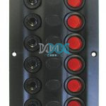 Switch Panel(8P) Led With Circuit Breaker