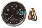 Tacho Meter With 4 Warning Led Functions
