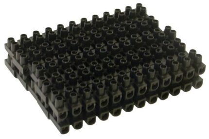 Terminal Block 10Amp Black