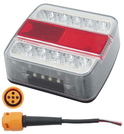 Trailer Lamp Led Universal With Plug End