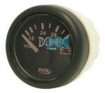 Volt Gauge 24V 52mm Black