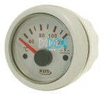 Water Temperature Gauge 52mm White