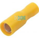 Female Bullet Connector Yellow