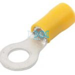 Ring Terminal Yellow 6.4mm - 100 Pieces