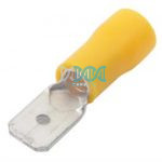 Yellow Terminal 6 3mm - 100 Pieces