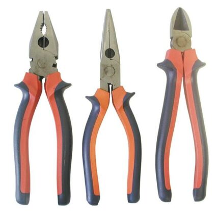 3 Piece Plier Set 8 Insulated