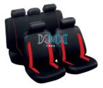 Seat Cover 9 Piece Red Spa