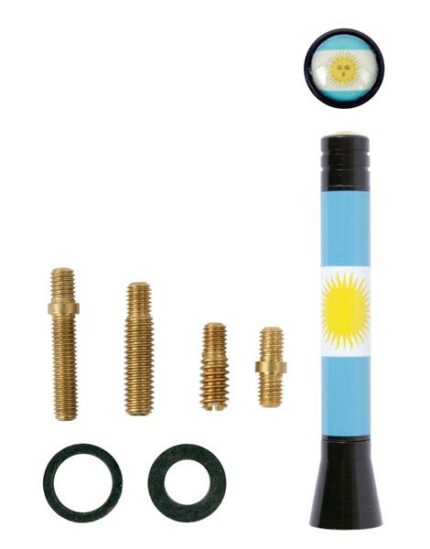 Aerial Mast 8cm Argentina Flag