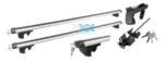 Roof Rack Oval Alum.With Lock Set