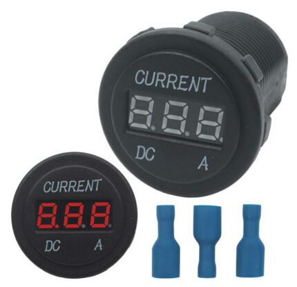 Amp Gauge 0-10A Red Words