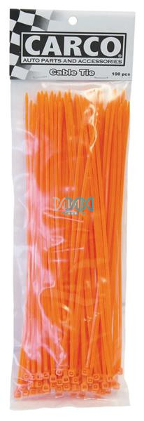 Cable Tie Orange 3.6X300mm(100) Will