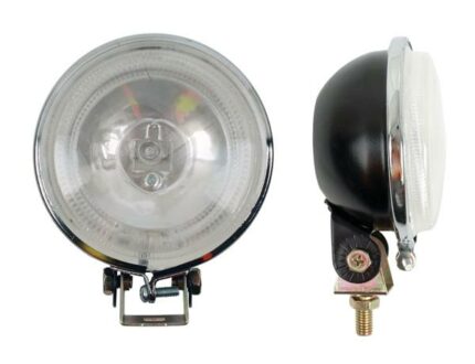 Clear Fog Lamp 90mm W/White Led Ring Moq 100