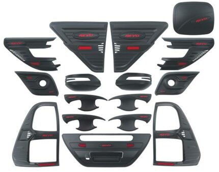 DISCONTINUED - Dress Up Kit Whole Black Toyota Hi-Lux 2015