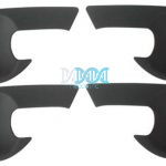 Ford Ranger 2012 Onwards Black Door Handle Bowl Set