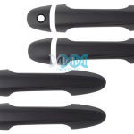 Door Handle Cover 8 Piece Black Toyota Hi-Lux 2015