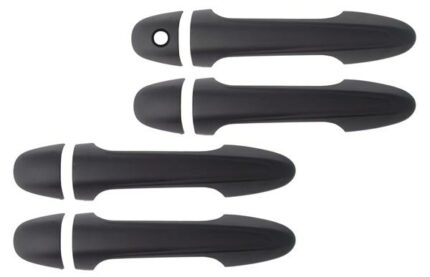 Door Handle Cover 8 Piece Black Toyota Hi-Lux 2015