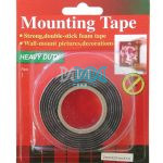 Double Sided Tape Black 2mmx20mmx1Md