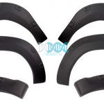 Hi-Lux Fender Flares Black 6 Piece 2016 - Onwards