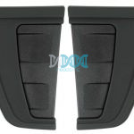 Fender Streamer 2 Piece Black Toyota Hi-Lux 2015 - Onwards