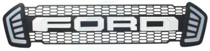 Ford Ranger 2015 - Onwards Grille Ranger Led/Indic. Type White And Black