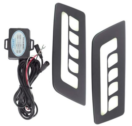 Grille Cob Led Day Running Lights Ford Ranger 2012-2014