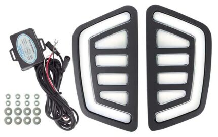 Grille Cob Led Day Running Lights Ford Ranger 2015 On