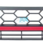 Grille Toyota Hi-Lux 2015 On Black/Red
