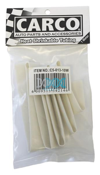 Heat Shrink 10mm White 1M Moq 1000