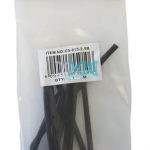 Heat Shrink 2.5mm Black 1M