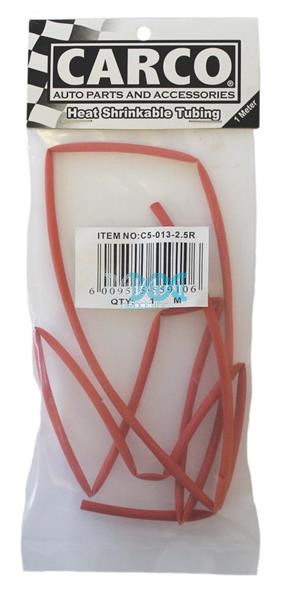 Heat Shrink 2.5mm Red 1M