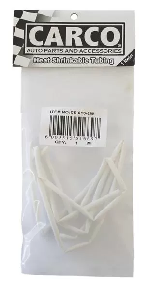 Heat Shrink 2mm White 1M