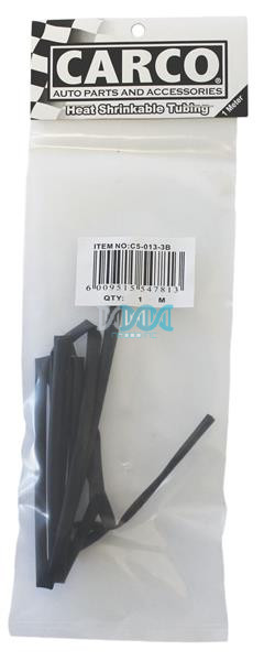 Heat Shrink 3mm Black 1M