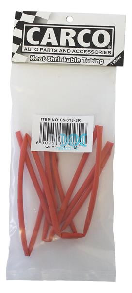 Heat Shrink 3mm Red 1M